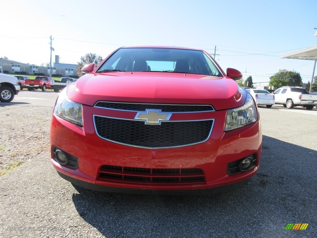 2014 Cruze Diesel - Red Hot / Jet Black photo #5