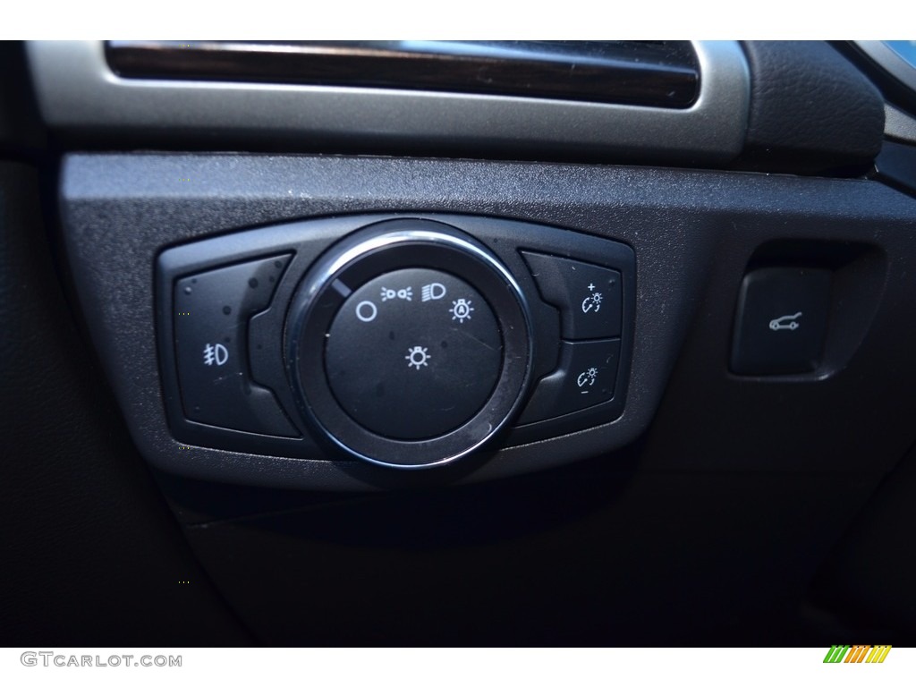 2014 Fusion SE EcoBoost - Dark Side / Charcoal Black photo #24