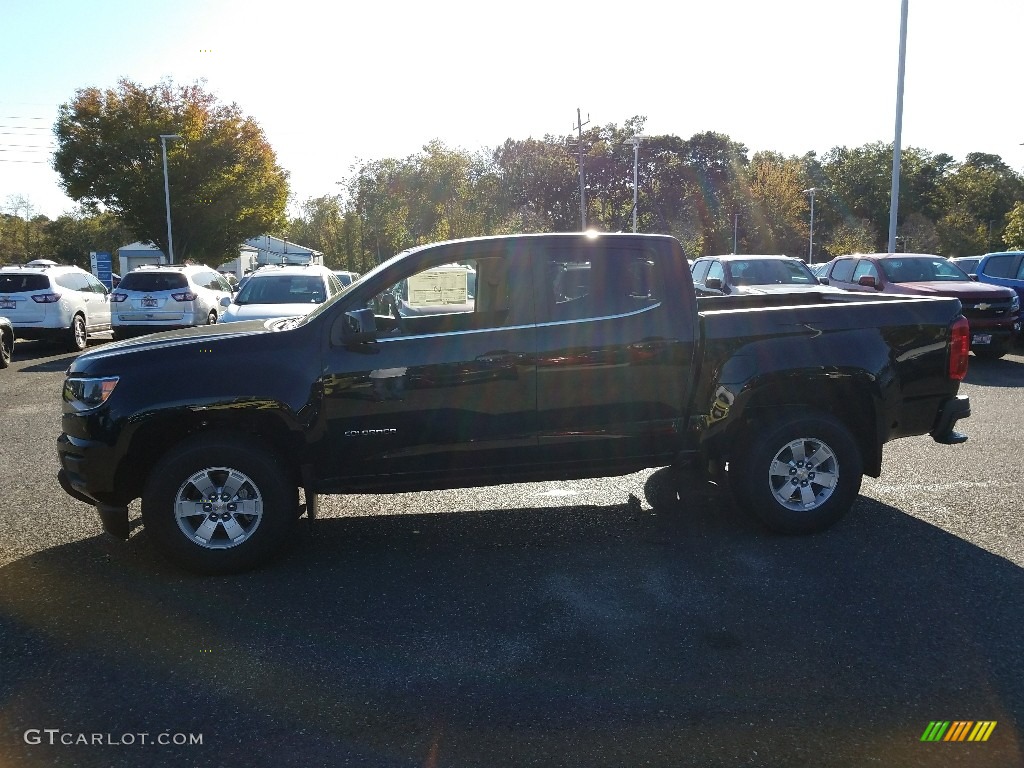 2018 Colorado WT Crew Cab - Black / Jet Black/Dark Ash photo #3