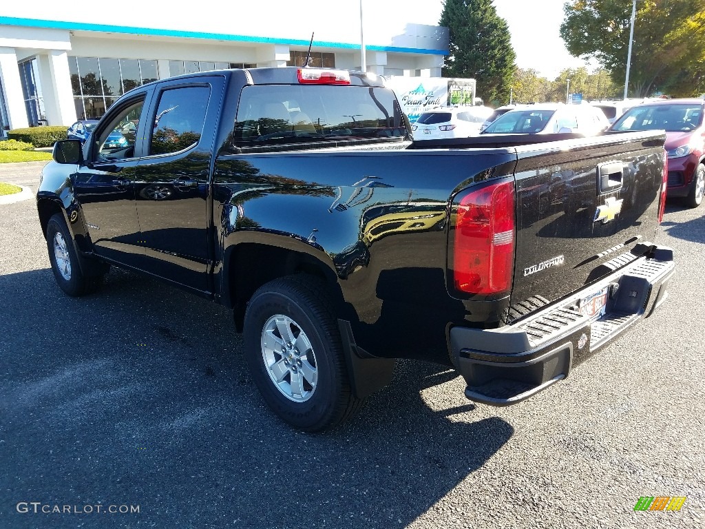 2018 Colorado WT Crew Cab - Black / Jet Black/Dark Ash photo #4