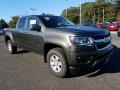 Deepwood Green Metallic 2018 Chevrolet Colorado WT Crew Cab 4x4