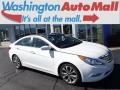 Shimmering White 2013 Hyundai Sonata Limited 2.0T