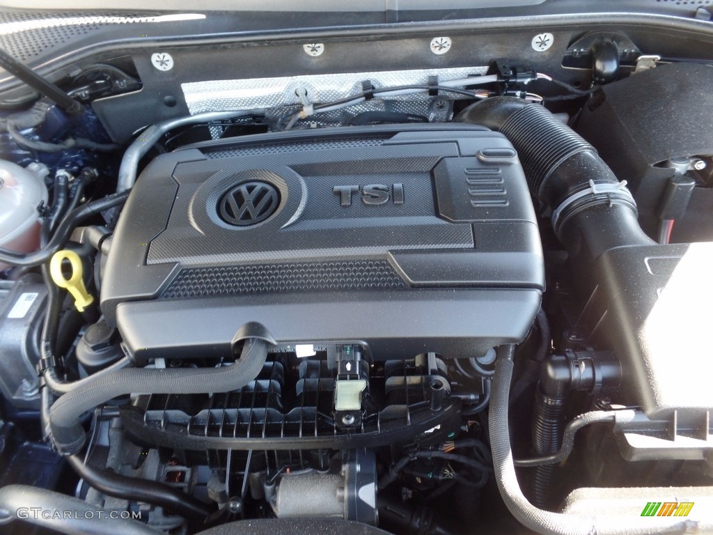 2015 Golf 4 Door 1.8T SEL - Night Blue Metallic / Black photo #6
