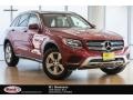 2018 designo Cardinal Red Metallic Mercedes-Benz GLC 300 4Matic  photo #1