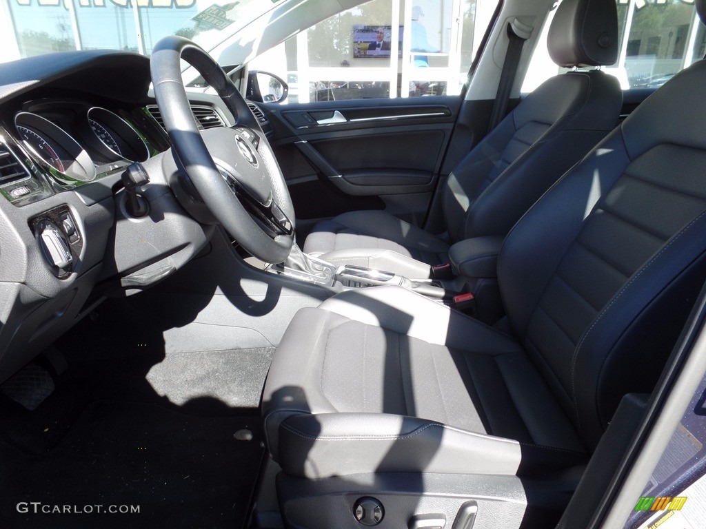 2015 Golf 4 Door 1.8T SEL - Night Blue Metallic / Black photo #10