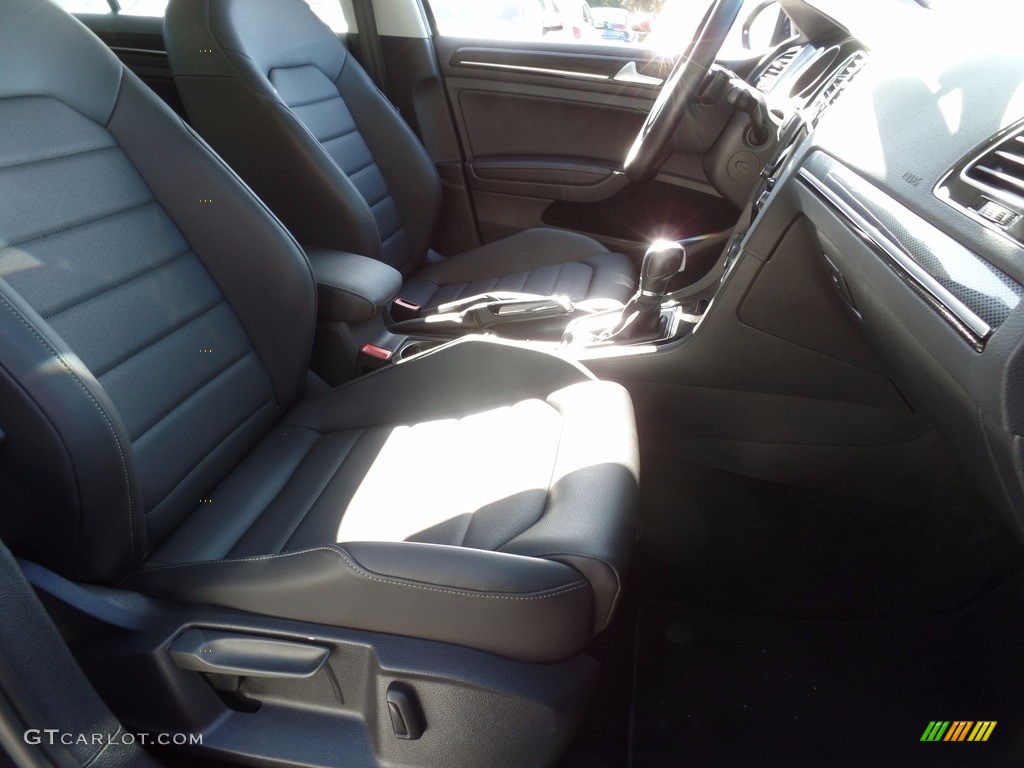 2015 Golf 4 Door 1.8T SEL - Night Blue Metallic / Black photo #13
