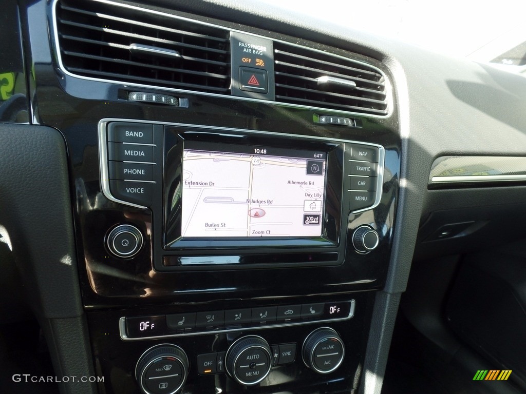 2015 Golf 4 Door 1.8T SEL - Night Blue Metallic / Black photo #17