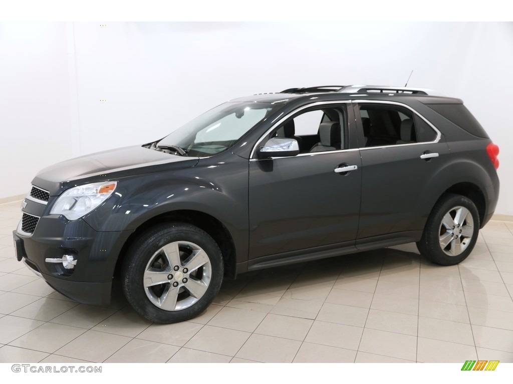 2012 Equinox LTZ - Ashen Gray Metallic / Light Titanium/Jet Black photo #3
