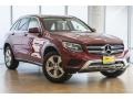 2018 designo Cardinal Red Metallic Mercedes-Benz GLC 300 4Matic  photo #12