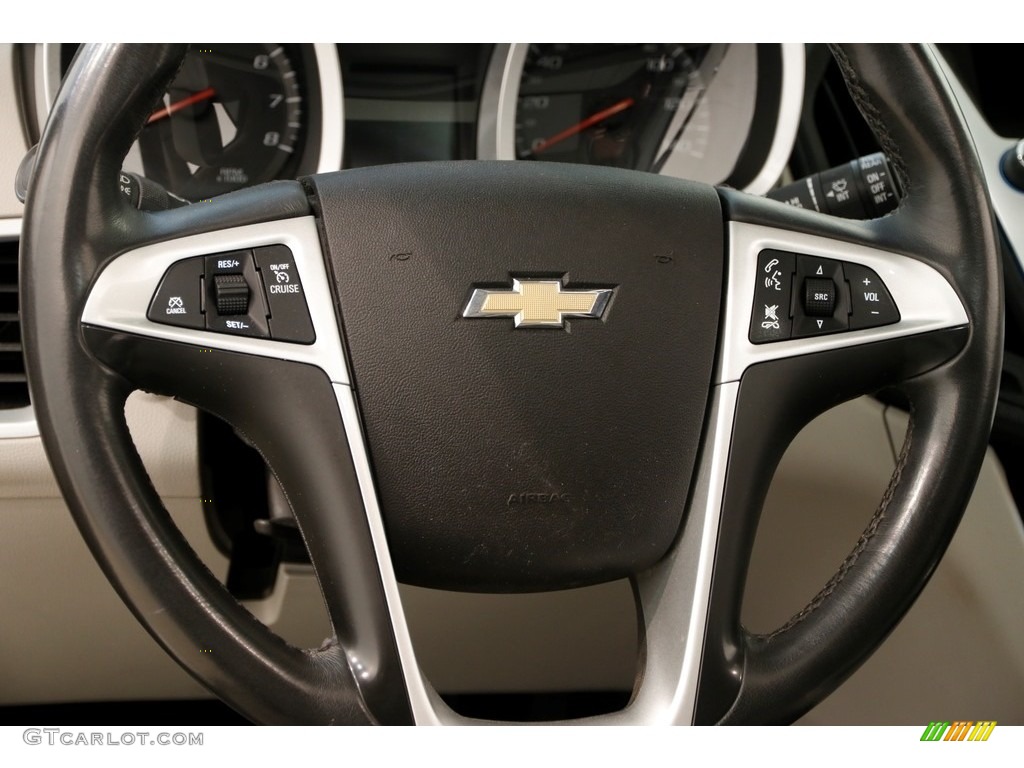 2012 Equinox LTZ - Ashen Gray Metallic / Light Titanium/Jet Black photo #6