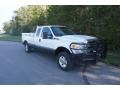 Oxford White - F250 Super Duty XL SuperCab 4x4 Photo No. 4