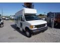 Oxford White - E Series Van E350 Commercial Extended Photo No. 11
