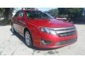 Red Candy Metallic 2010 Ford Fusion SEL