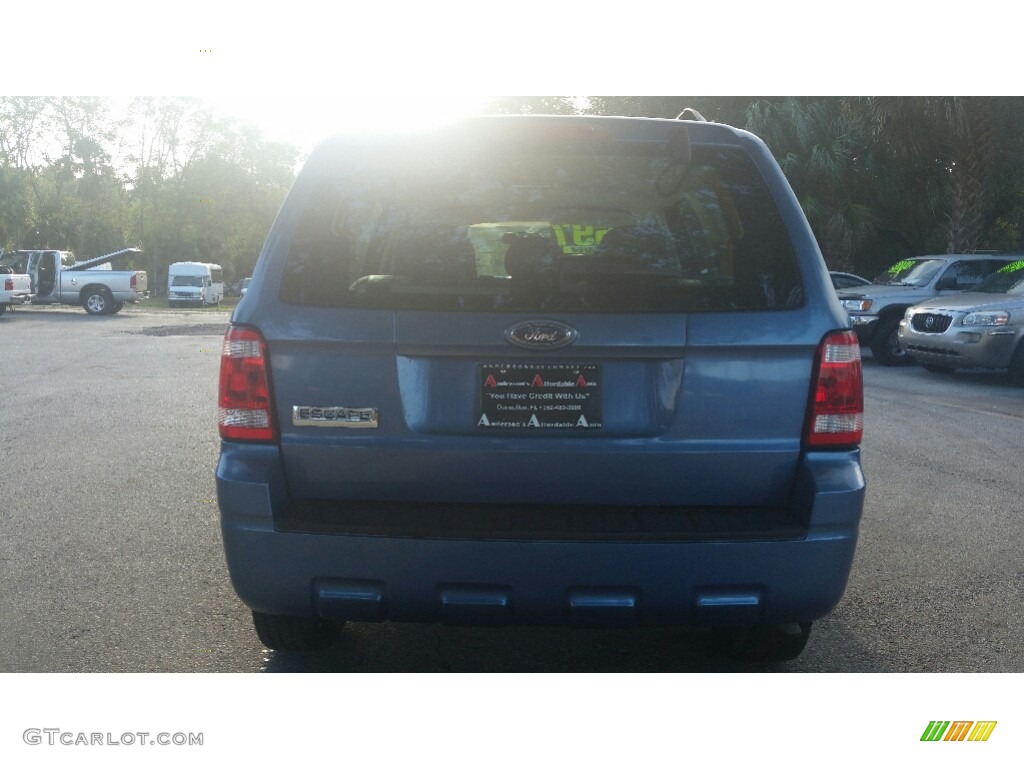 2009 Escape XLS - Sport Blue Metallic / Stone photo #4