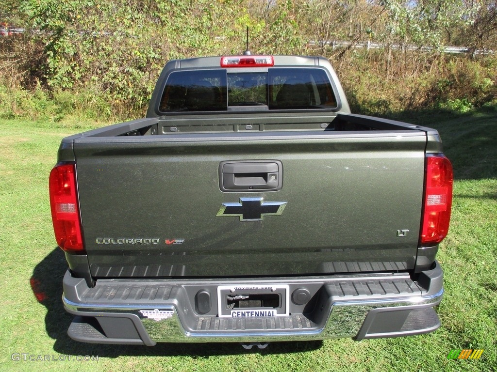 2018 Colorado LT Crew Cab 4x4 - Deepwood Green Metallic / Jet Black photo #3