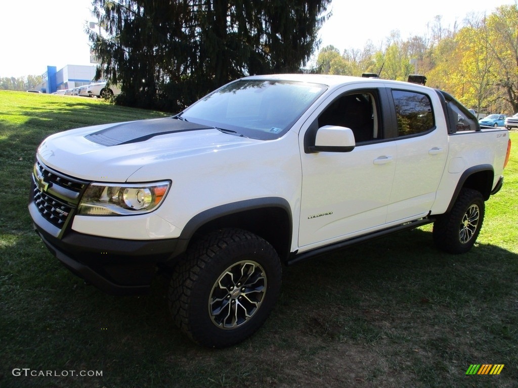 Summit White 2018 Chevrolet Colorado ZR2 Crew Cab 4x4 Exterior Photo #123388366