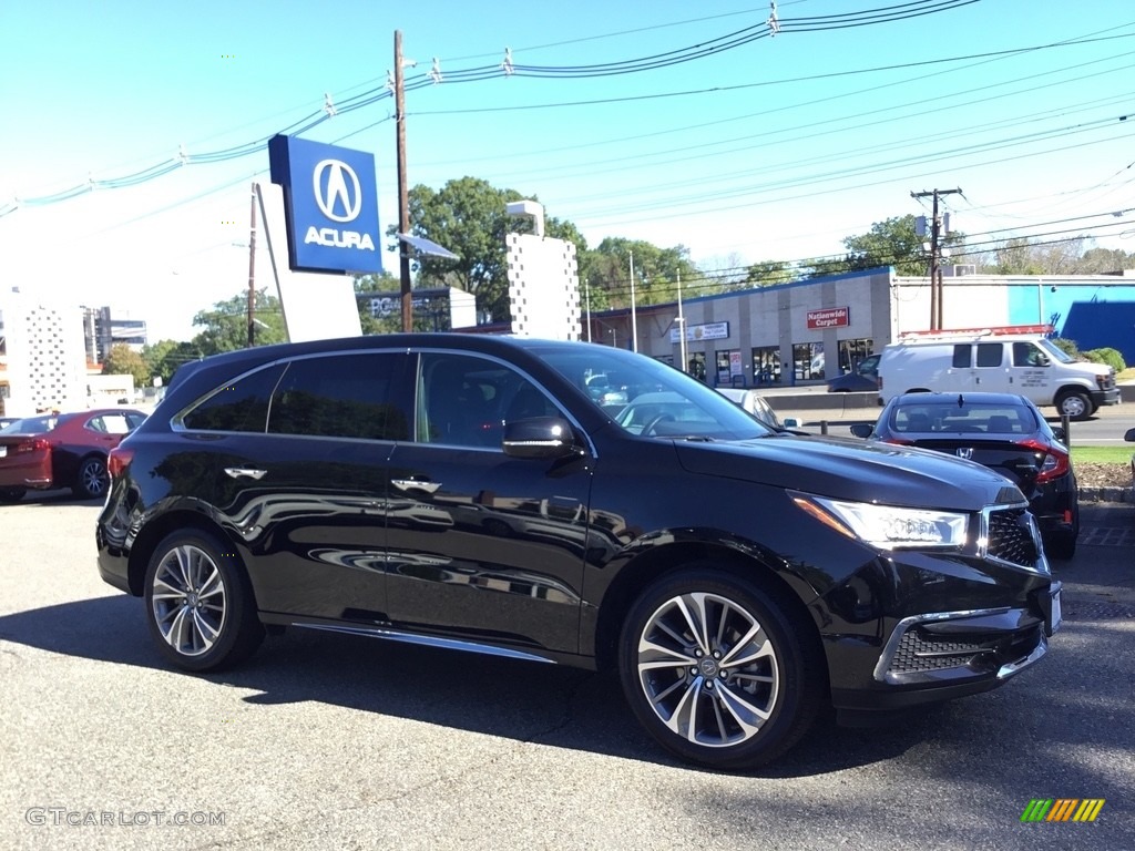 2017 MDX Technology SH-AWD - Crystal Black Pearl / Ebony photo #1