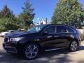 2017 Crystal Black Pearl Acura MDX Technology SH-AWD  photo #7