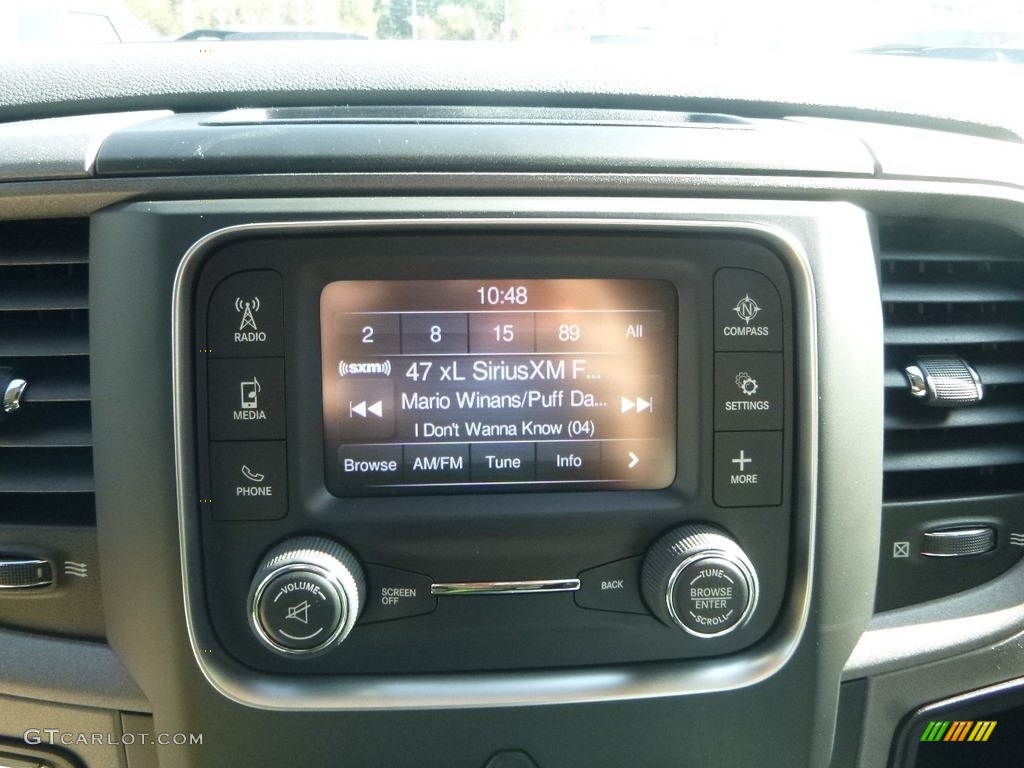2018 1500 Express Crew Cab 4x4 - Brilliant Black Crystal Pearl / Black/Diesel Gray photo #16