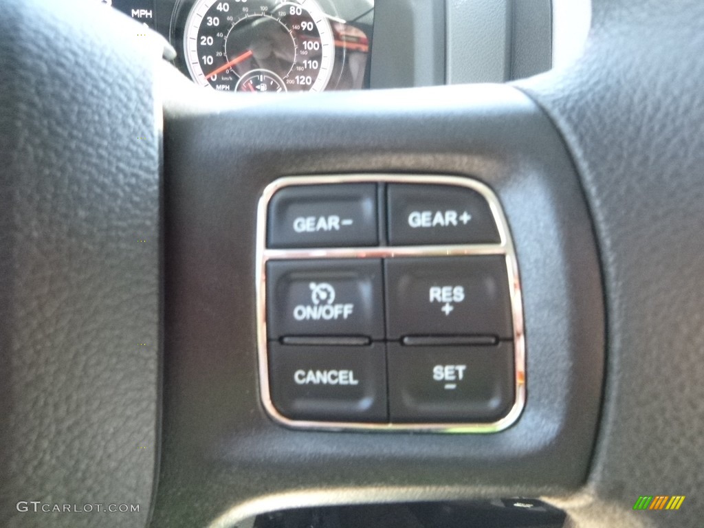 2018 1500 Express Crew Cab 4x4 - Brilliant Black Crystal Pearl / Black/Diesel Gray photo #19
