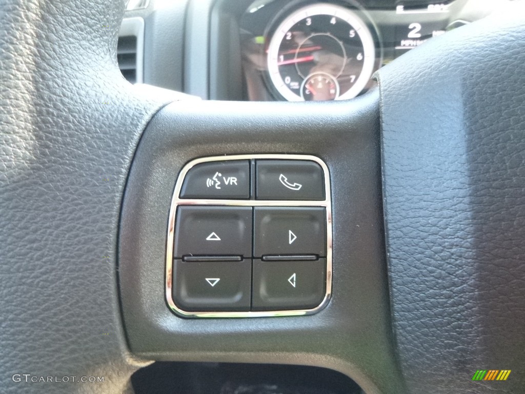 2018 1500 Express Crew Cab 4x4 - Brilliant Black Crystal Pearl / Black/Diesel Gray photo #20