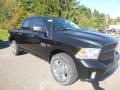 2018 Brilliant Black Crystal Pearl Ram 1500 Express Crew Cab 4x4  photo #7