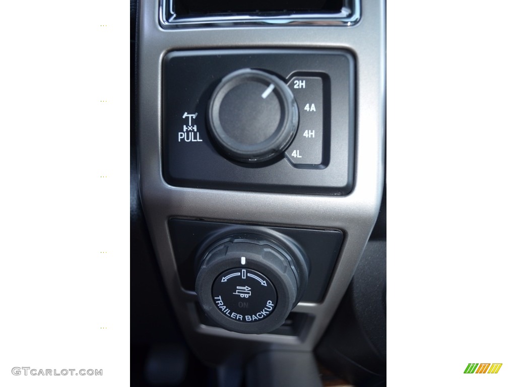 2018 F150 Lariat SuperCrew 4x4 - Stone Gray / Black photo #20