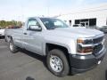 Silver Ice Metallic - Silverado 1500 WT Regular Cab 4x4 Photo No. 7