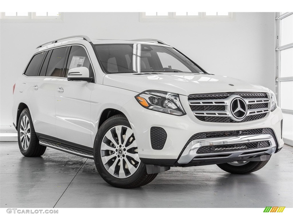 Polar White 2018 Mercedes-Benz GLS 450 4Matic Exterior Photo #123394792