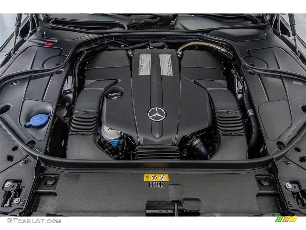 2018 Mercedes-Benz S 450 Sedan 3.0 Liter biturbo DOHC 24-Valve VVT V6 Engine Photo #123394990