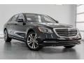 Anthracite Blue Metallic 2018 Mercedes-Benz S 450 Sedan Exterior