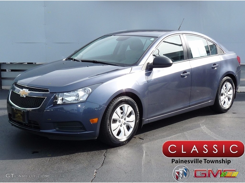 2013 Cruze LS - Atlantis Blue Metallic / Jet Black/Medium Titanium photo #1
