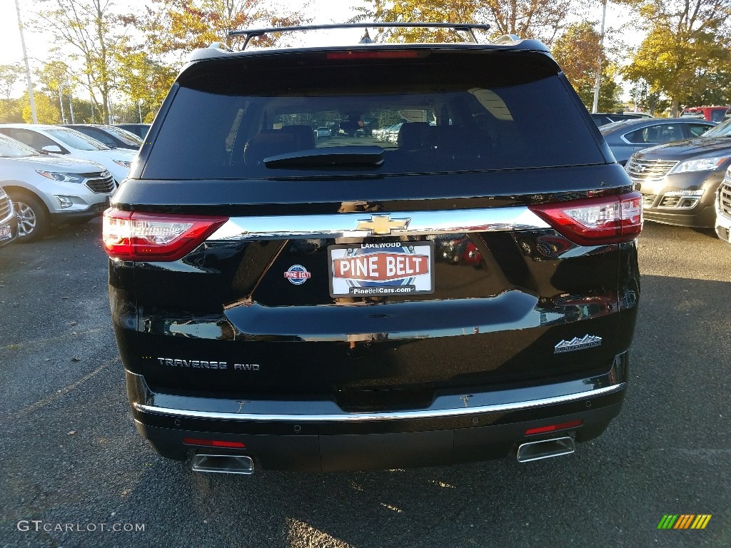 2018 Traverse High Country AWD - Mosaic Black Metallic / High Country Jet Black/Loft Brown photo #5
