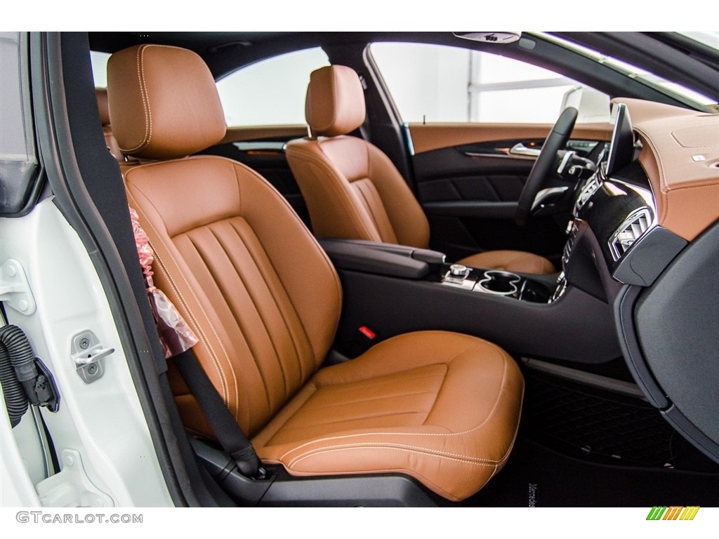 Saddle Brown/Black Interior 2018 Mercedes-Benz CLS 550 Coupe Photo #123396109