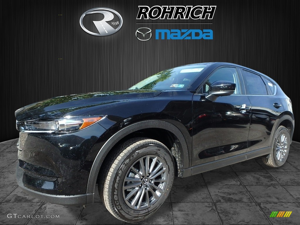 2017 CX-5 Touring AWD - Jet Black Mica / Black photo #4
