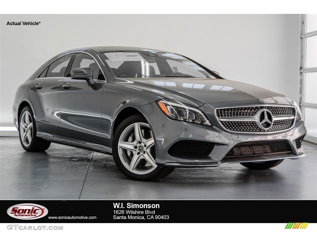 2018 Selenite Grey Metallic Mercedes Benz Cls 550 4matic Coupe