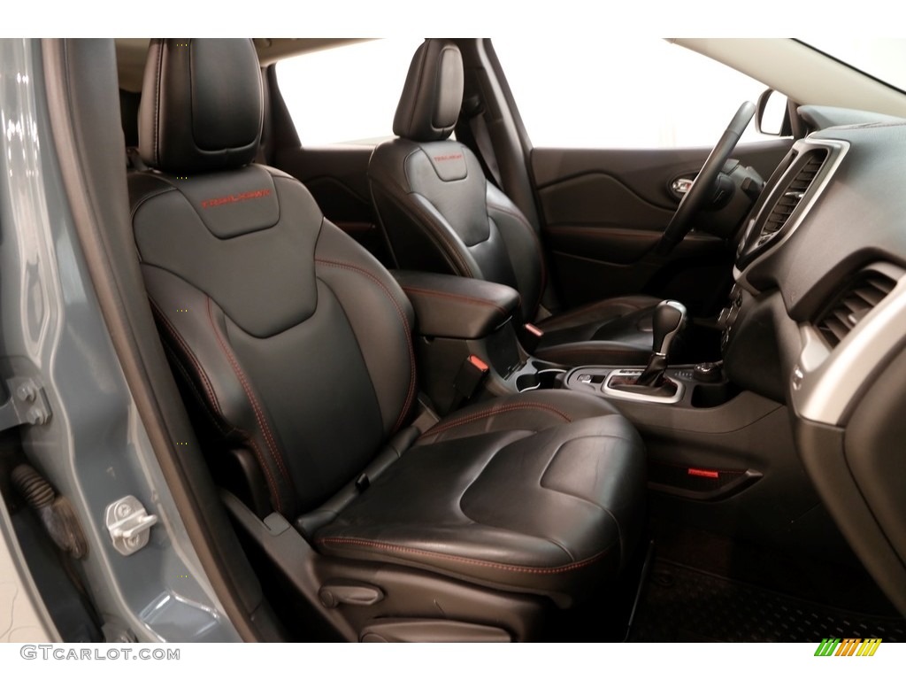 2015 Cherokee Trailhawk 4x4 - Anvil / Trailhawk Black photo #17
