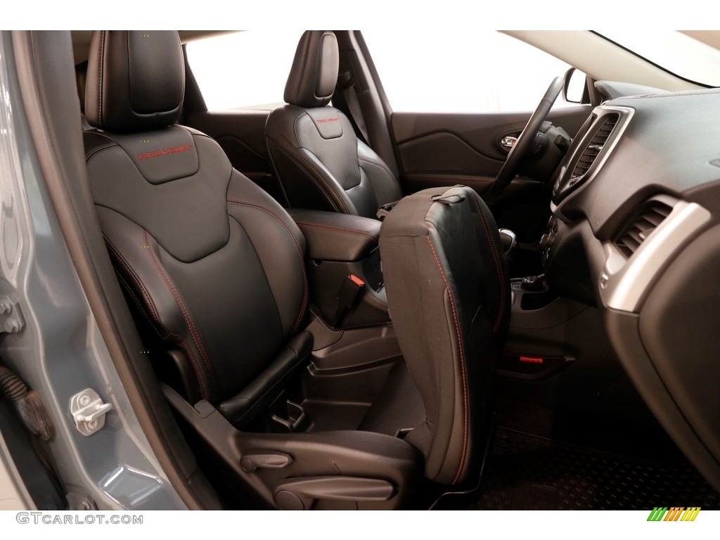2015 Cherokee Trailhawk 4x4 - Anvil / Trailhawk Black photo #18
