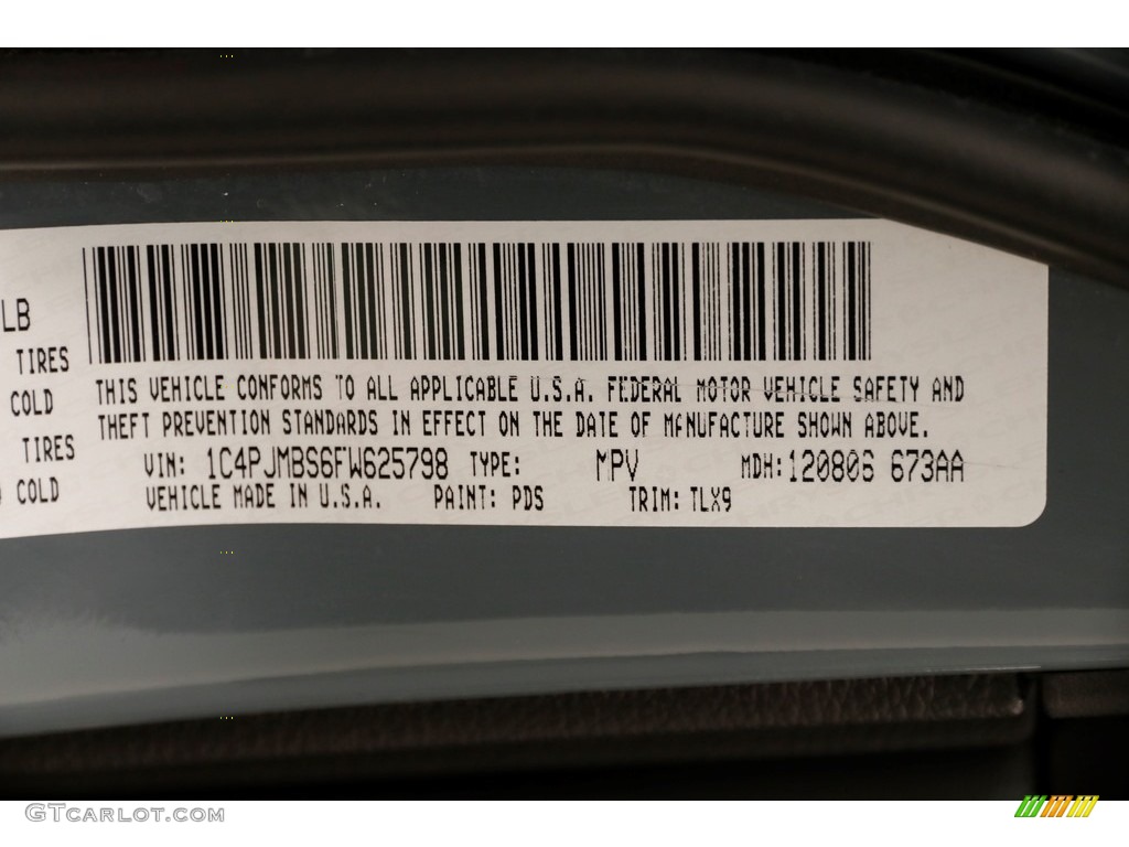 2015 Cherokee Trailhawk 4x4 - Anvil / Trailhawk Black photo #24