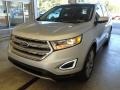 Ingot Silver 2018 Ford Edge Titanium AWD Exterior