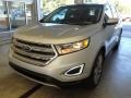 2018 Ingot Silver Ford Edge Titanium AWD  photo #4