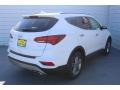 2018 Pearl White Hyundai Santa Fe Sport   photo #8