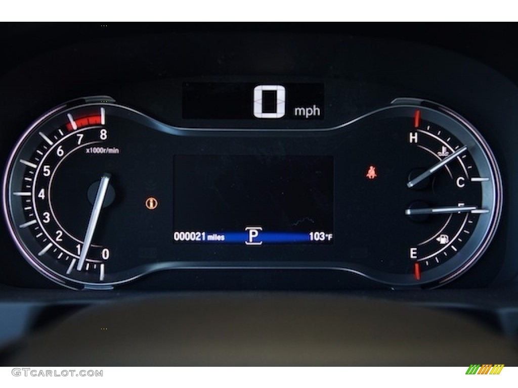 2018 Honda Ridgeline Black Edition AWD Gauges Photo #123398086