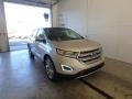 White Gold Metallic 2017 Ford Edge Titanium AWD