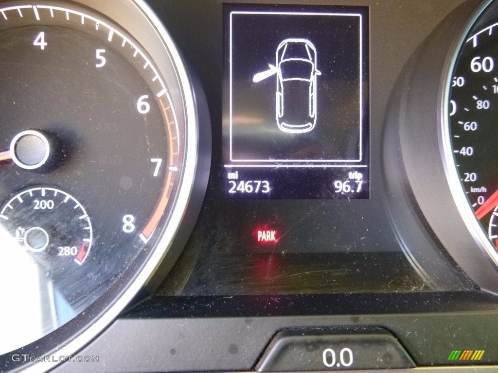 2017 Golf 4 Door 1.8T Wolfsburg - Black / Beige photo #20