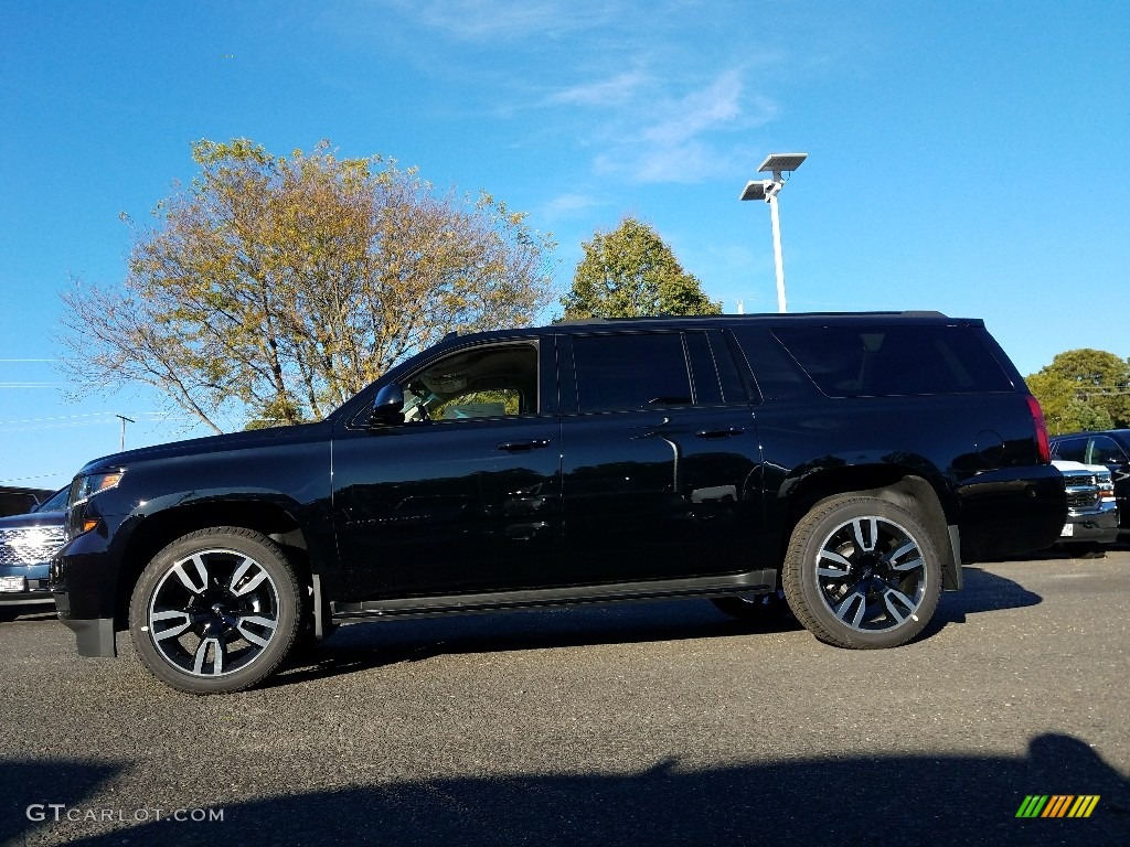 Black 2018 Chevrolet Suburban LT 4WD Exterior Photo #123398653