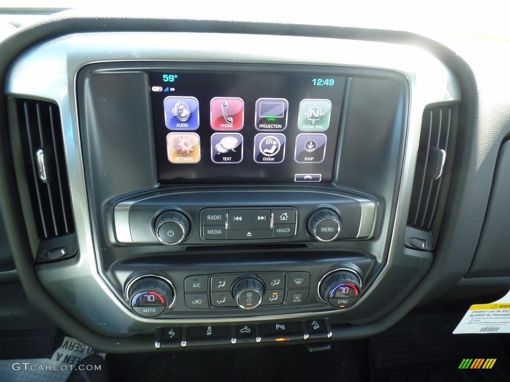 2017 Silverado 2500HD LT Crew Cab 4x4 - Black / Jet Black photo #30