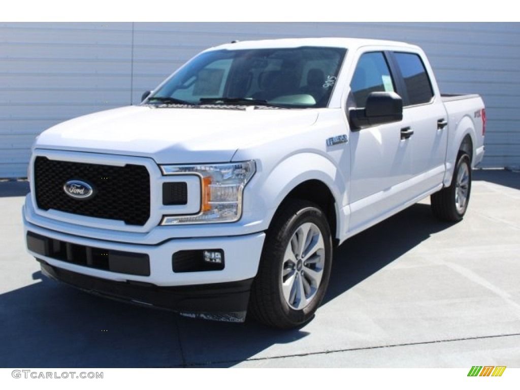 2018 F150 STX SuperCrew - Oxford White / Earth Gray photo #3