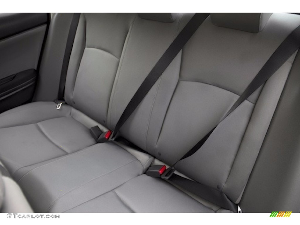 2017 Civic LX Sedan - Cosmic Blue Metallic / Gray photo #13