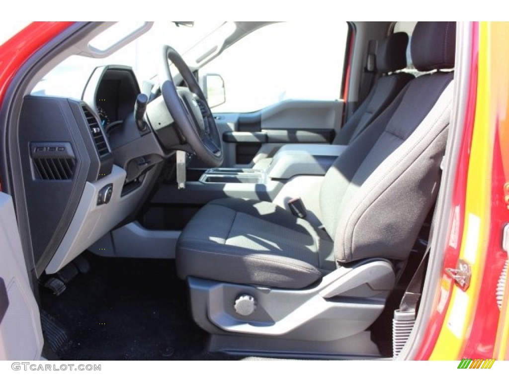 2017 F150 XL SuperCrew 4x4 - Race Red / Earth Gray photo #12